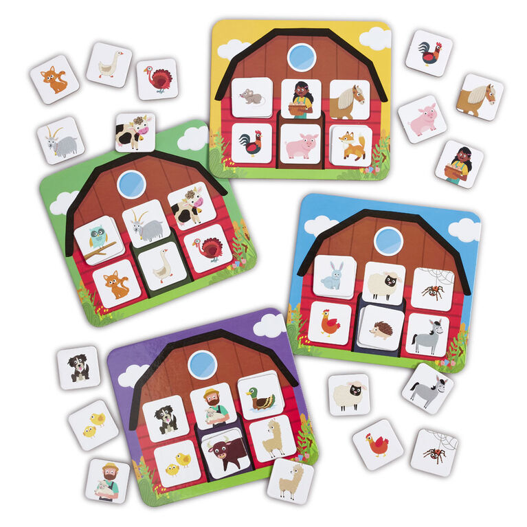 Addo Games Barnyard Bingo Mini Card Game - R Exclusive